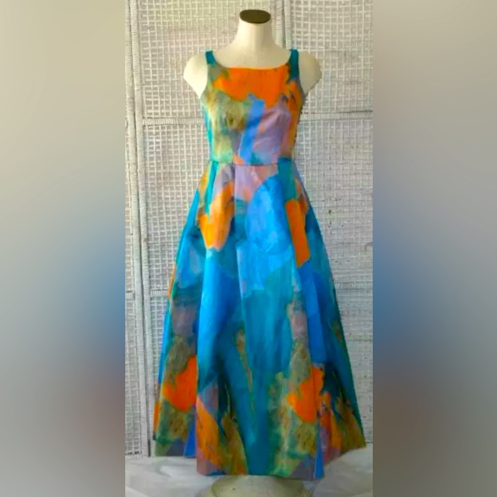 Milly Artsy Italian Silk Special Occasional Dress Size 6